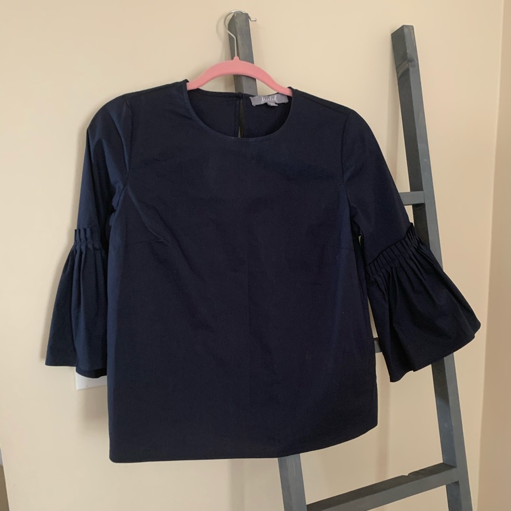 Navy blue blouse